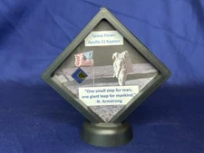 Apollo 11 XI NASA Lunar Moon Mission Command Module Kapton Foil Display COA USA