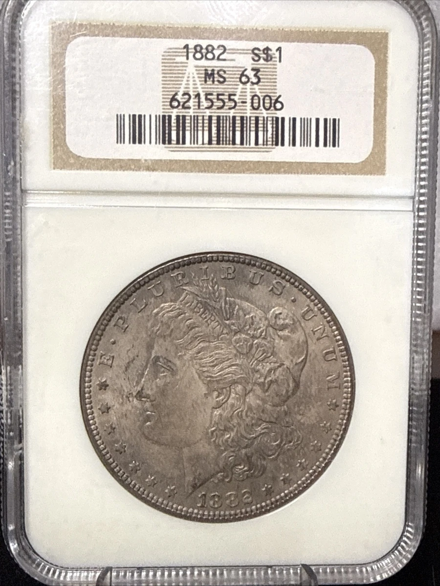 MS 63 Graded 1882 Year Morgan US Dollars (1878-1921) for sale | eBay