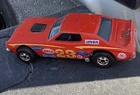 1974 Hot Wheels Redline Flying Colors Ford Gran Torino Stocker 23 Red