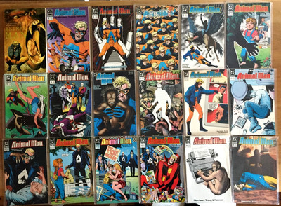 Morrison/ Trueg u.a.: ANIMAL MAN #1-9 in TPB, #10-26 in Heften, DC, complete run