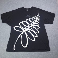 All Blacks Rugby Adidas T Shirt Mens 2XL