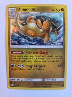 Dragonite (Cracked Ice Holo) 151/236 Holo Rare Deck Exclusives Pokemon