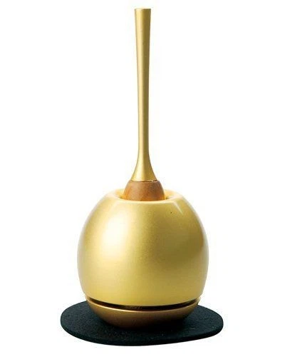 Orin Buddhist Bell Cherin Mini Buddhist Offering Set Gold Unused