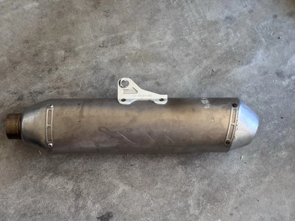 Silenciador de escape silencioso FMF Q4 HEXAGONAL HONDA CRF450R SE ADAPTA A 2011 A 2012 Foto 2 de 4