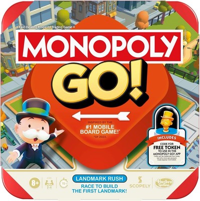 Hasbro Monopoly GO Brettspiel 