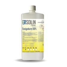 Essigsäure 60% Entkalker  Essigessenz  Reiniger 1 L sehr ergiebig Laborgeprüft