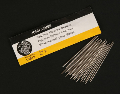 - Rmleathersupply Harness Needles (Pack of 25) Blunt Tip for Leather, Quilting &