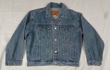 GAP DENIM JACKET BUTTON FRONT HEAVY WOMENS XL DENIM SHIRT K292