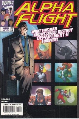 Alpha Flight Nr 13 Marvel Comic 1998