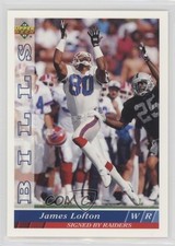 1993 Upper Deck James Lofton #104 HOF 0q3