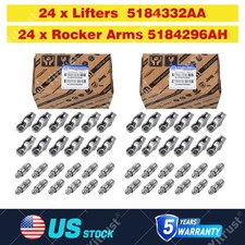 Mopar 24pcs 5184296ah Arms 24pcs 5184332aa Lifter For 11-19 Dodge Ram Chrysler Mopar 24pcs 5184296ah Arms 24pcs 5184332aa Lifter For 11-19 Dodge Ram Chrysler