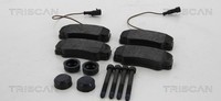 Bremsbelagsatz Scheibenbremse Triscan 8110 14053 FüR Nissan Cabstar F24M F24W