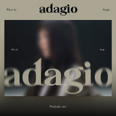 WHEE IN ADAGIO Single Album PRELUDE Ver/QR+Photo Book+Card+GIFT OFFICIAL SEALED