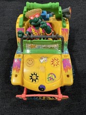 Mike's Kowabunga Surf Buggy 1991 Ninja Turtles with Figurine - Incomplete