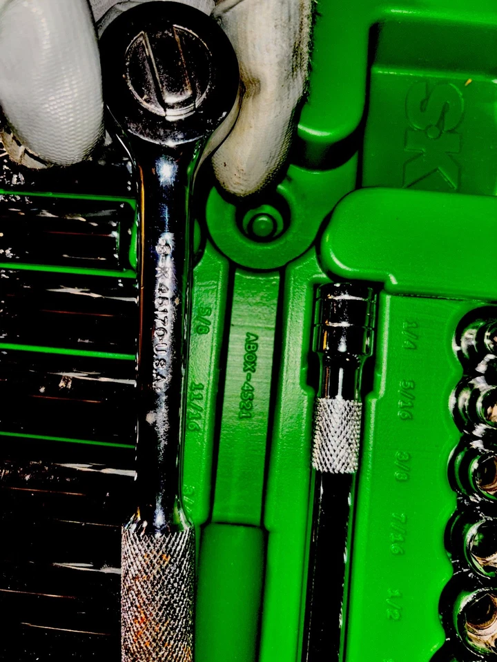 21c S&K Tools *USA* Trinquete y Extensiones Cromo, Enchufes Estándar y Profundos NUEVO Foto 4 de 4