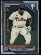 2024 Bowman Chrome #BCP-226 Jalvin Arias Prospects