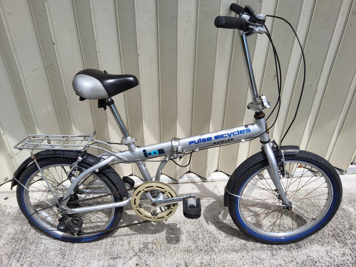 Folding Bike Steel Silver Bikes for sale | eBay