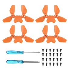 4 Pair 2016S Propellers, Propeller Blades Low Noise Wings for Drone, Orange