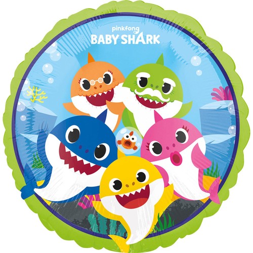 Amscan "Baby Shark" - Tiburón Niños Cumpleaños Decoración Fiesta Vajilla Fiesta - Imagen 4 de 13