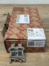 DIN Rail Terminal Blocks 50 Quantity DK10N Dinkle 6-20AWG Gauge 60A 600V UL