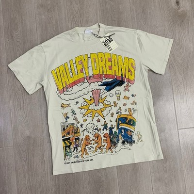 Vale Forever Heaven Graphic Short Sleeved T-Shirt Men, White