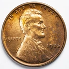 1935-P Lincoln Wheat Penny Uncirculated Red Brown BU RB