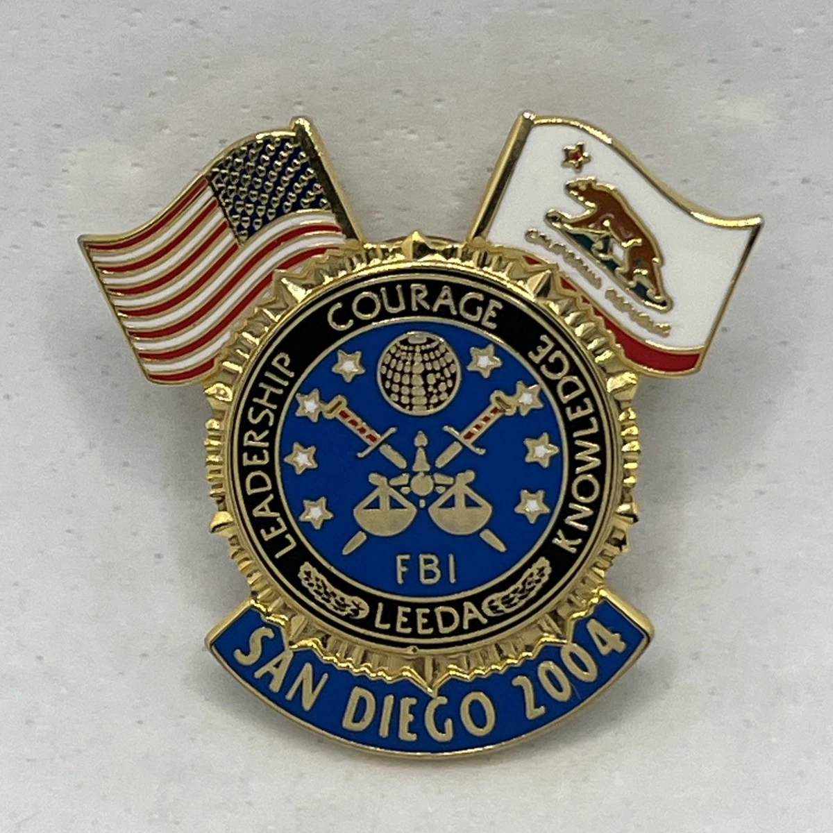 Fbi Badge In Collectible Police Pins & Buttons for sale | eBay