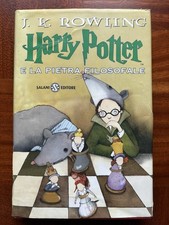 Libro Harry Potter E La Pietra Filosofale Prima Edizione Vecchia Traduzione 2000