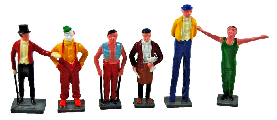 Corgi Chipperfields Six Circus Figures Set 1 Diecast 1/50 Scale model New - Image 2 of 4