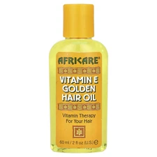 Africare®, Vitamin E Golden Hair Oil, 2 fl oz (60 ml)