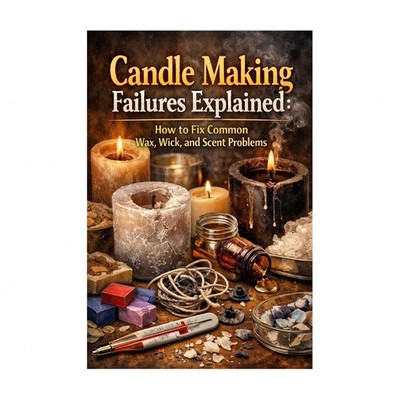 Candle Making Failures Explained: How to Fix Common Wax, Wick, and Scent Prob...
