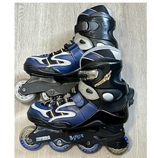 VFX Gear Reactor Inline Skates Roller Blades Men Size 6 Black/Blue