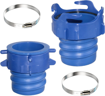 #ad RV Sewer Hose Adapter 3quot; to PVC Connect Two Hoses Lug Bayonet RV Camper Trailer $24.99