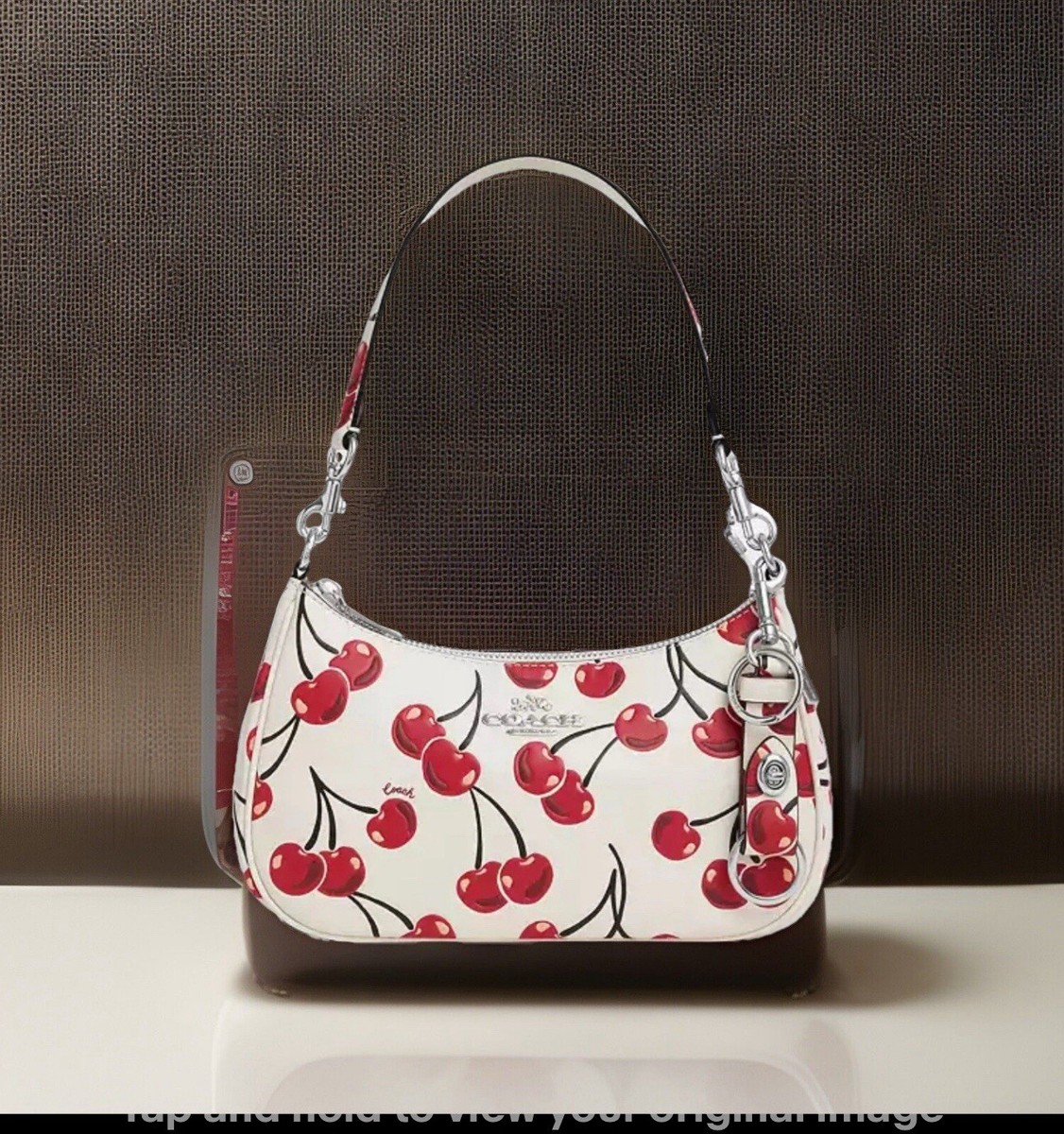 キーホルダー・キーリング COACH Trigger Snap Cherry Print CZ088 楽天市場】コーチ キーホルダー COACH アウトレット キーリング