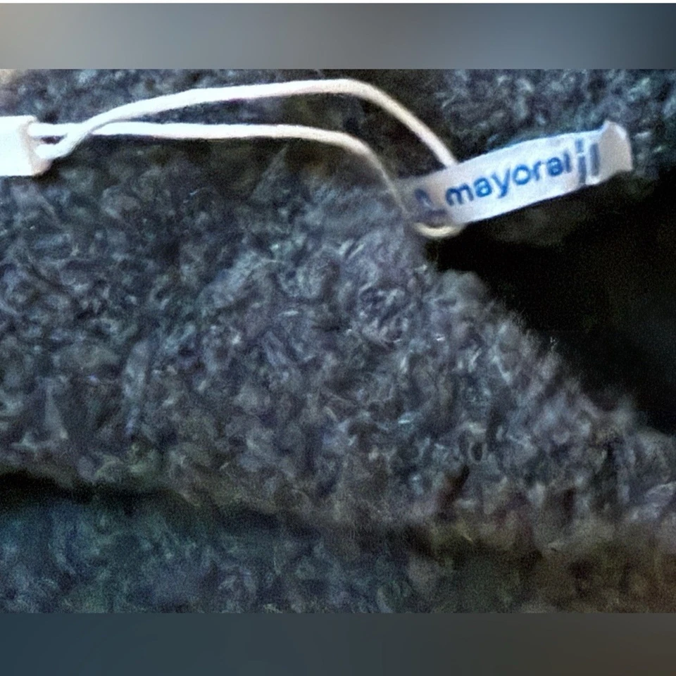 Suéter Cárdigan Tejido Mayoral Euro Boutique Niñas 7 Gris Alpaca Foto 4 de 4
