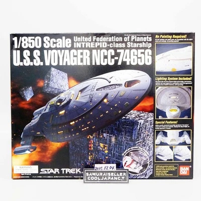 Star Trek NCC-74656 U.S.S. VOYAGER 1/850 Scale Model kit Japan Bandai Japan Neu