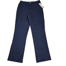 Dream Jeans Womens PETITE Sz 4P Denim Slimming Cotton Stretch Pants Blue NEW