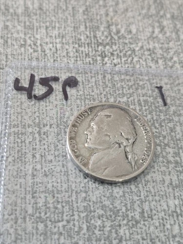 1945-P Jefferson Nickel — photo from another recent sale