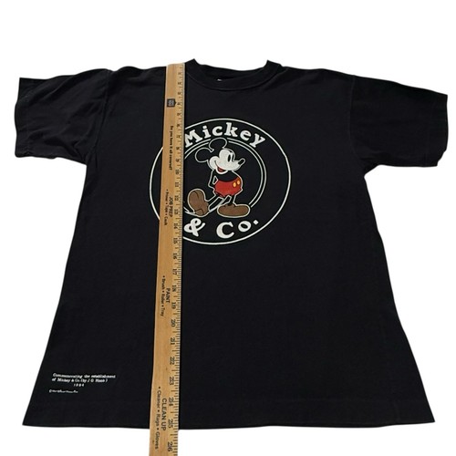 vintage 1984 WALT DISNEY Mickey Mouse Single Stitch Commemorating Mickey & Co JG - Picture 6 of 9