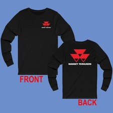 Massey Ferguson Tractor Men's Black Size S-2XL