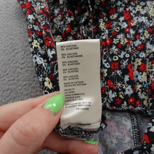 Free People Vibe Check tuta pezzo unico XS multi donna gamba larga floreale - Foto 11 di 12