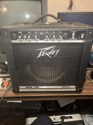 #ad Peavey Rage 158 Guitar Amp 15 Watts USA Made $80.00