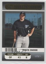 2009 Topps Ticket To Stardom Gold 25/50 Travis Snider #TTS-2 4c5