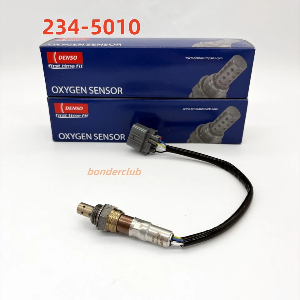 2Pcs Denso 234-5010 Oxygen O2 Sensor Upstream For 05-08 Honda Pilot 3.5L V6 - Image 2 of 4