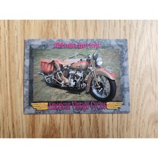 1939 Indian Sport Scout #150 American Vintage Cycles Series 2 1993 Trading Card