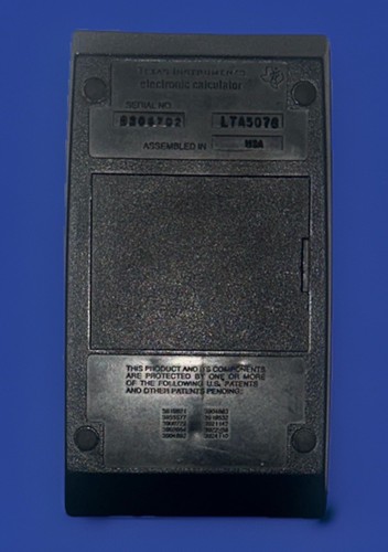 70's Texas Instruments TI-30 Calculator Working 1970s Red LED In Case Nice Works - Picture 4 of 5