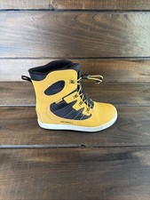 Merrell Kids Unisex Snow Bank 4.0 Yellow Black Waterproof Boots Kids Size 5 M