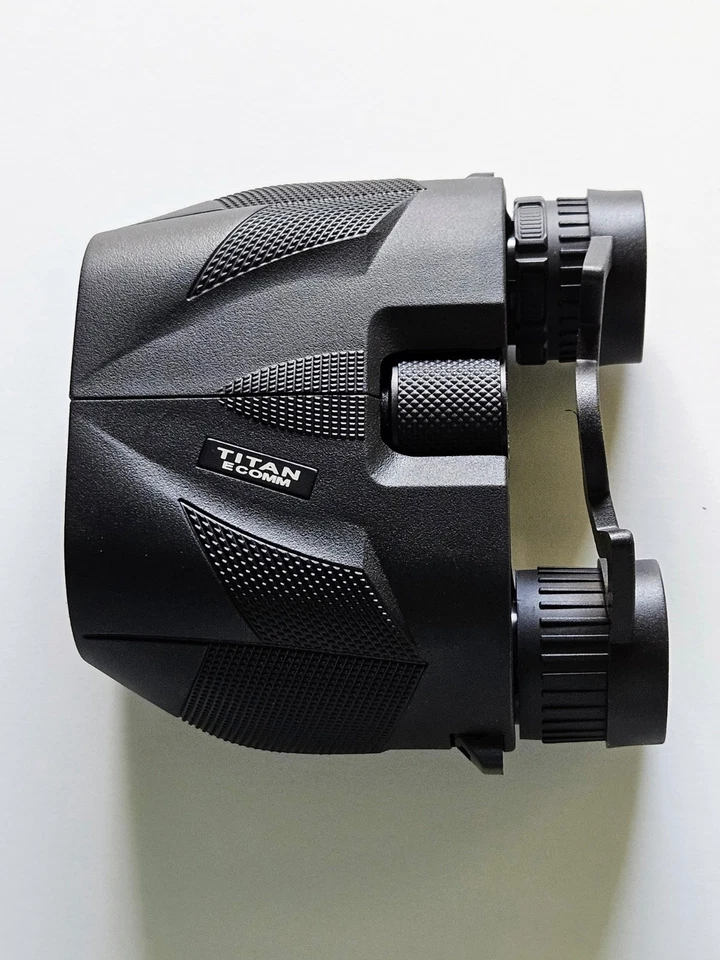 Compact Binoculars  12x25 Waterproof with Porro Prism - Black - Image 4 of 4