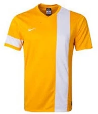 Nike Women's Striker III Dri-Fit Jersey  - Yellow White - Medium  - # 520594 739