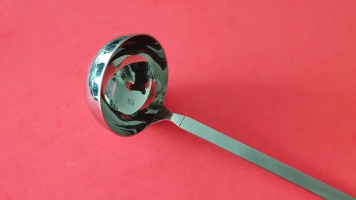 Alessi Dry Suppenkelle 27 cmAus Edelstahl Glänzend Poliert Mit Mattiertem Grif - Bild 3 von 6